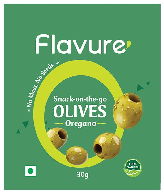 oregano flavoured olives
